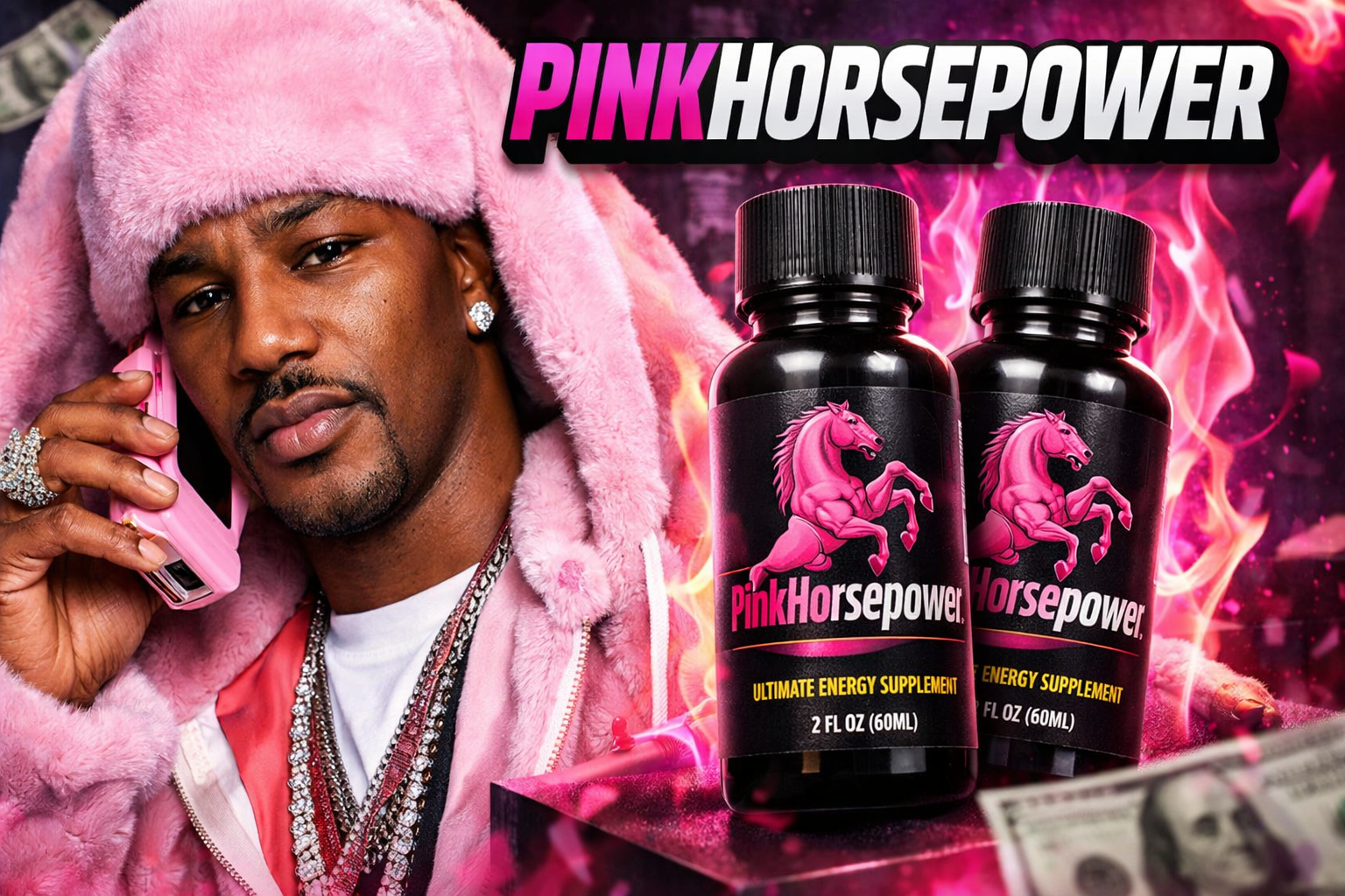 CAM\'RON SUED AFTER USER OF PINK HORSE POWER ENDS UP IN HOSPITAL! *DETAILS INSIDE*
